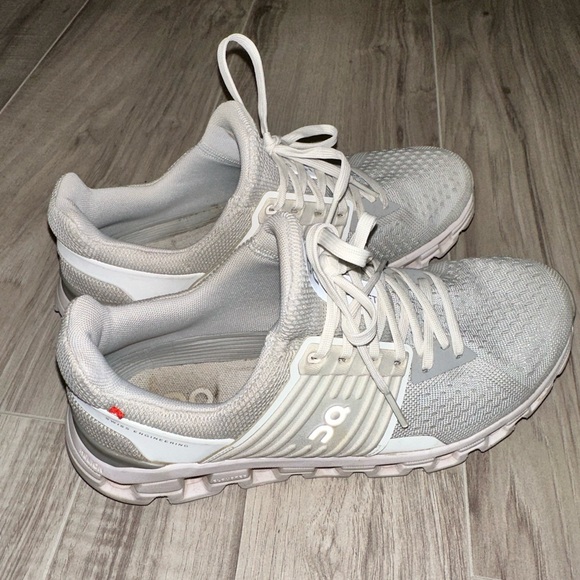 On Running Light Gray Athletic Shoes - Picture 5 of 10